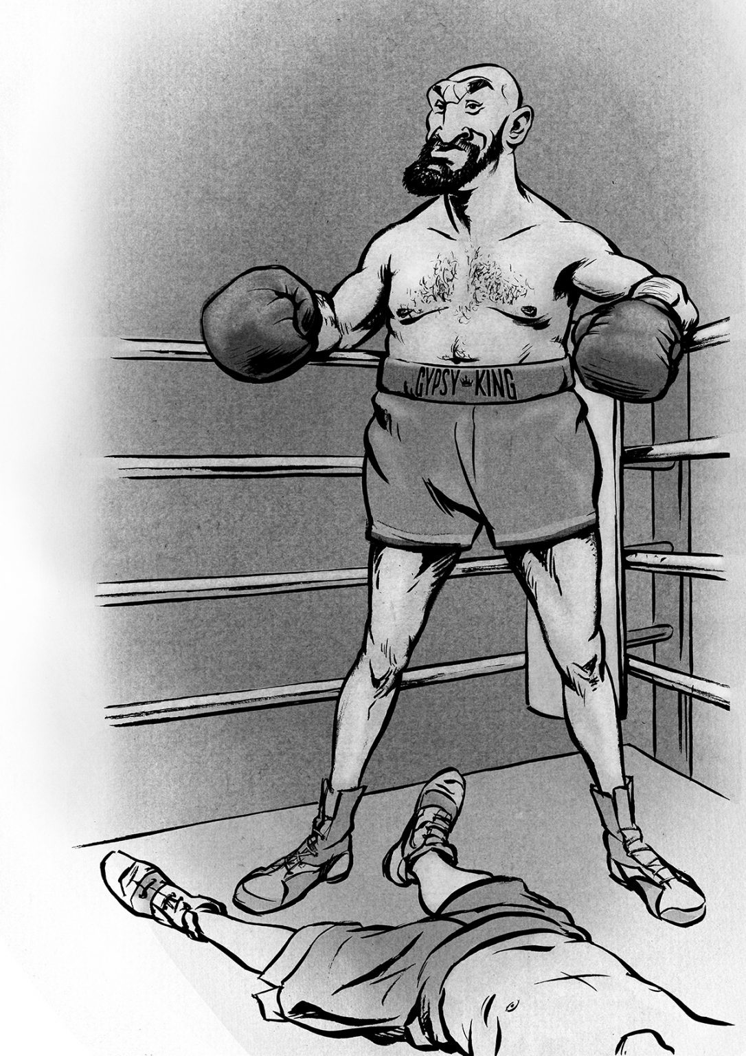 Tyson Fury Ken Lowe Illustration
